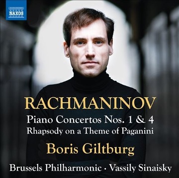 RACHMANINOV PIANO CONCERTOS NOS. 1 & 4 / RHAPSODY ON A THEME OF PAGANINI – BORIS GILTBURG